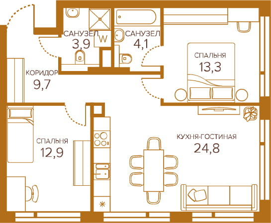 Квартира № 178