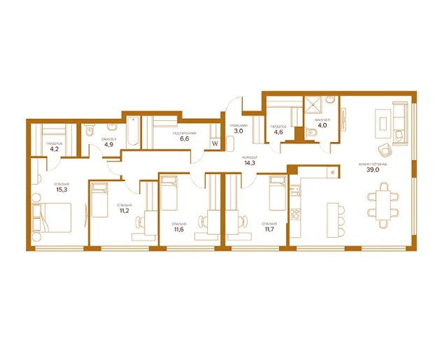 Квартира № 200