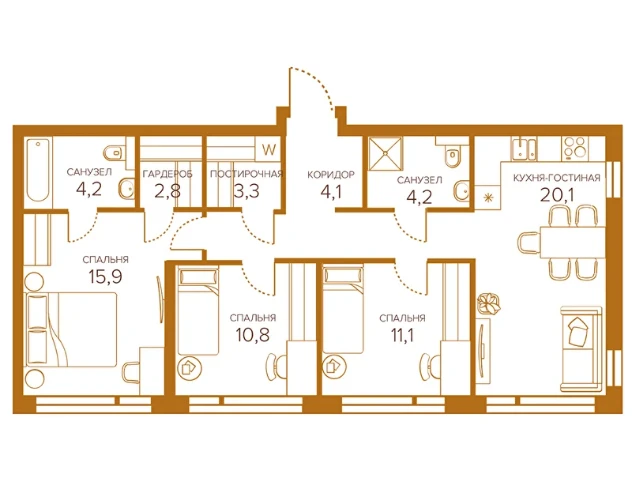 Квартира № 241